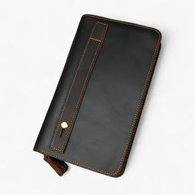men's handbag : Clutch Heren Bruin - Stijlvolle Lange Leer in Koffie van Pantinoshop