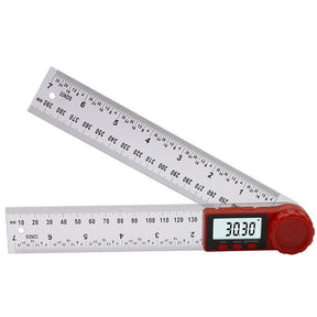 outdoor equipment : GardenFeel Digitale Hoekmeter - Meet Eenvoudig en Nauwkerig - Zwart in Wit 200mm van Pantino