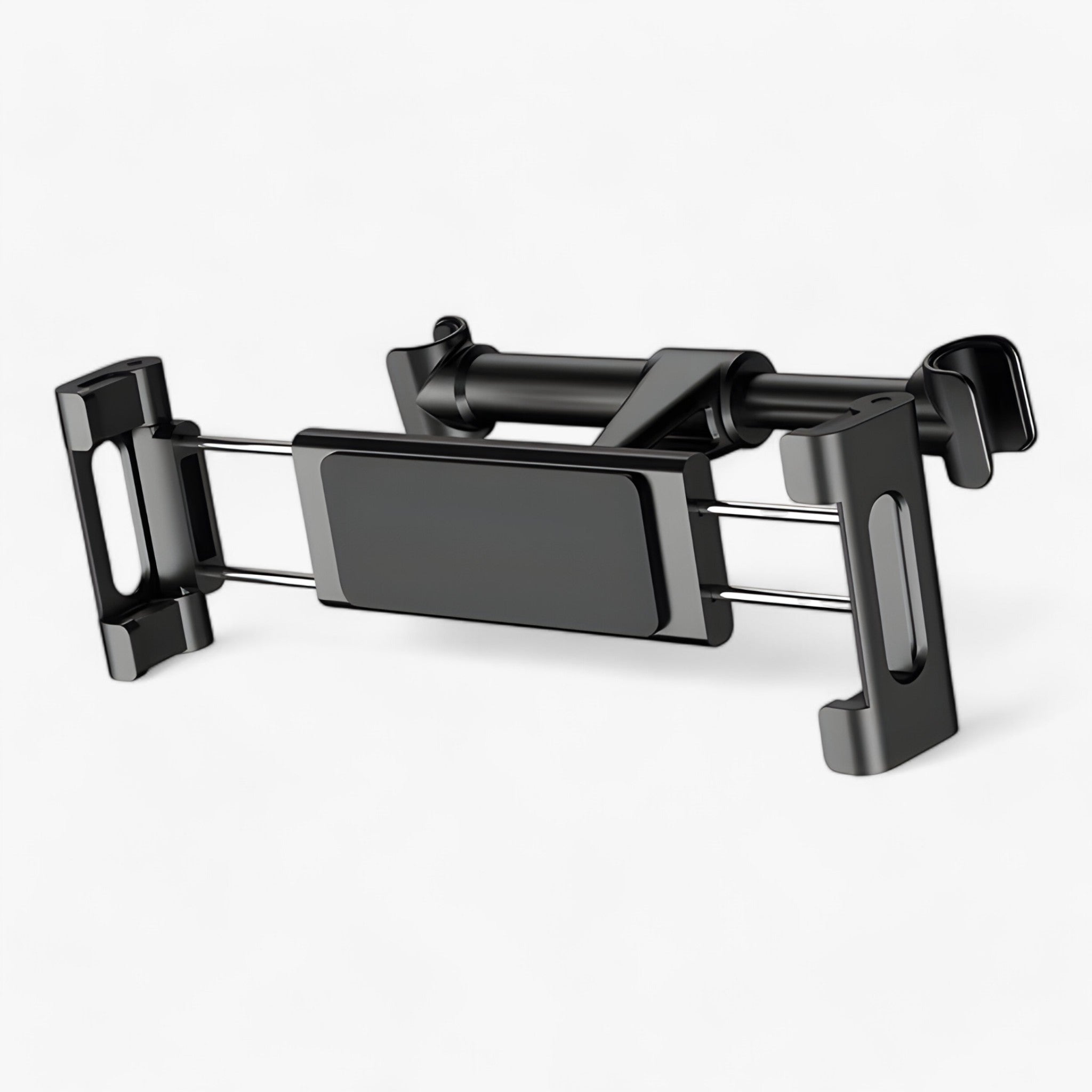 Car Headrest Mount : Kopfstützenhouder voor de Achterbank - Universele 360° Houder voor Tablets en Telefoons - Zwart in Zwart van Pantino
