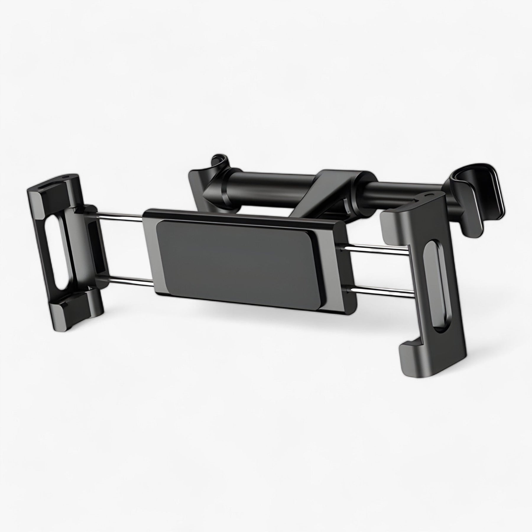 Car Headrest Mount : Kopfstützenhouder voor de Achterbank - Universele 360° Houder voor Tablets en Telefoons - Zwart in Zwart van Pantino