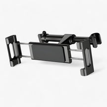 Car Headrest Mount : Kopfstützenhouder voor de Achterbank - Universele 360° Houder voor Tablets en Telefoons - Zwart in Zwart van Pantino