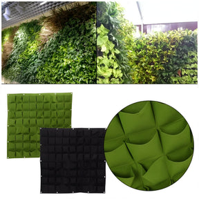 home & garden : Hangende Tas voor de Tuin - Voor Hangplanten en Buitengebruik 2 Groen Raster in van Pantino