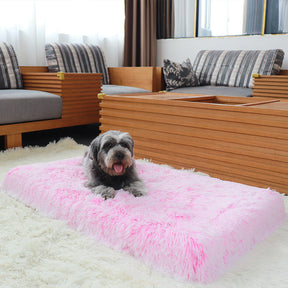pets : Orthopedisch Pluche Hondenbed in Grijs in van Pantino