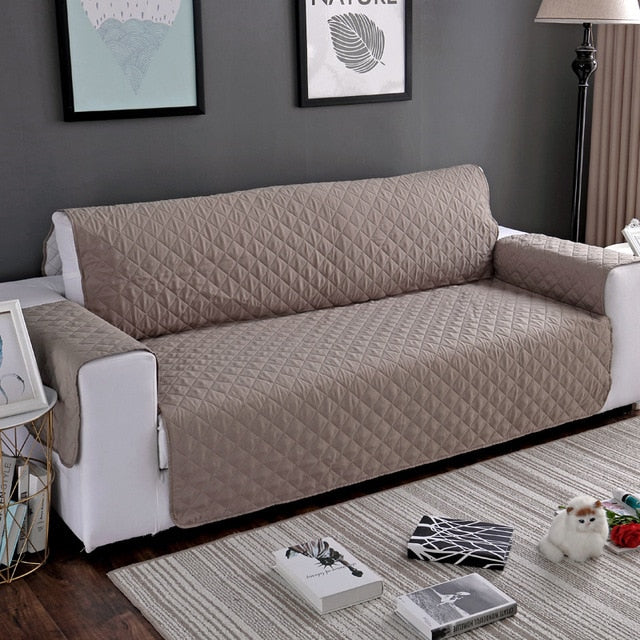 home & garden : Anti-Slijtvaste Sofa Beschermer - Rood in Khaki van Pantino