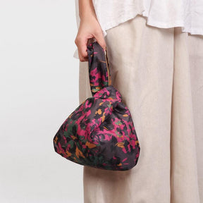 Dress : Luxe Paarse Leren Handtas voor Dames - Elegant & Ruim in Paars van Pantino