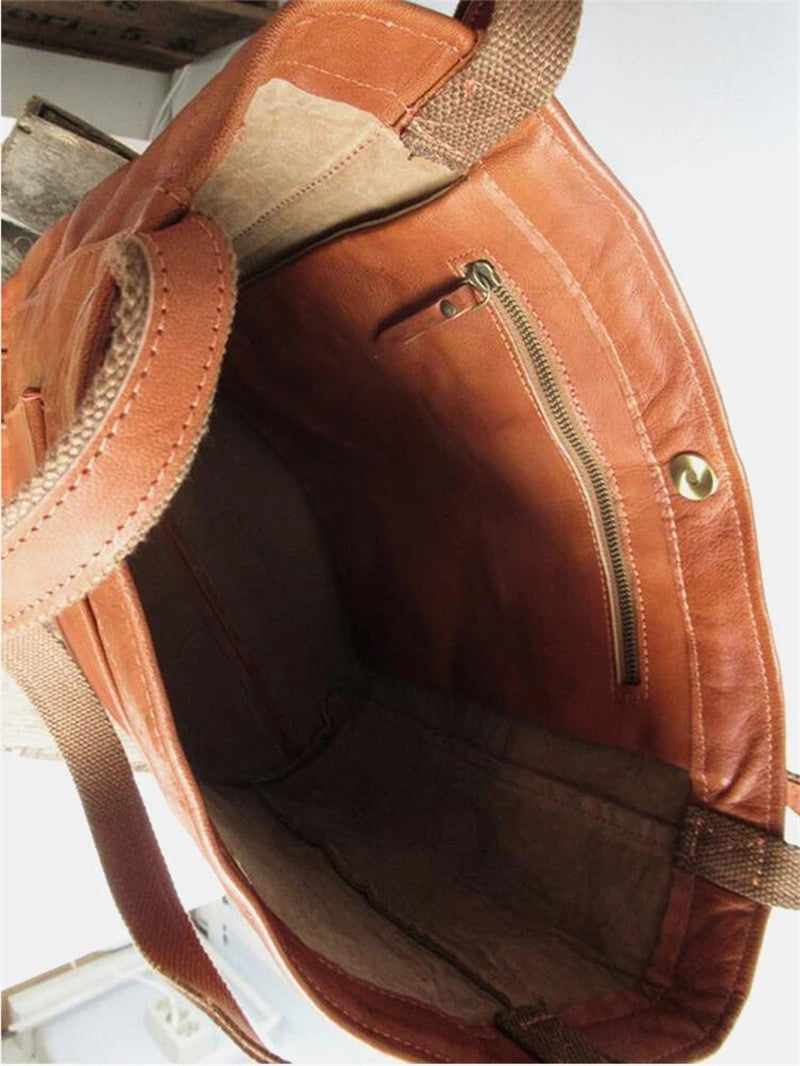 bags : Handtas Bruin - Elegante Lederen in van Pantino