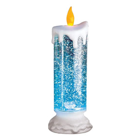 home & garden : Kleur Veranderende LED Water Kaars met Glitter - Gouden Basis in van Pantino