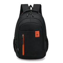 bags : Rugzak Heren Zwart-a - UrbanHike - Moderne Oxford Waterdichte in Oranje-B van Pantino