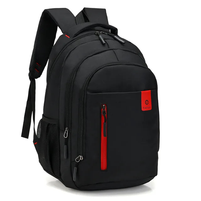 bags : Rugzak Heren Zwart-a - UrbanHike - Moderne Oxford Waterdichte in Rood-B van Pantino
