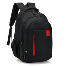 bags : Rugzak Heren Zwart-a - UrbanHike - Moderne Oxford Waterdichte in Rood-B van Pantino