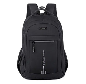 men's backpack : Rugzak Heren Zwart-a - UrbanHike - Moderne Oxford Waterdichte in Zwart-A van Pantinoshop