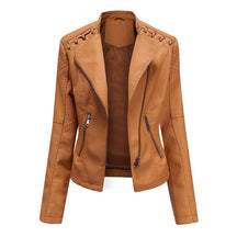 Herenjassen : Casual Leren Jack Leer - Camel in Camel van Pantino