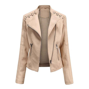 Herenjassen : Casual Leren Jack Leer - Camel in van Pantino