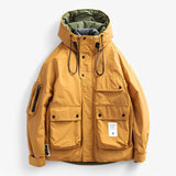 Herren Winterparka - Orange
