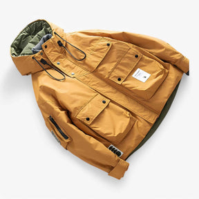 Heren Bovenkleding : Heren Winterjas Parka - Oranje in van Pantino