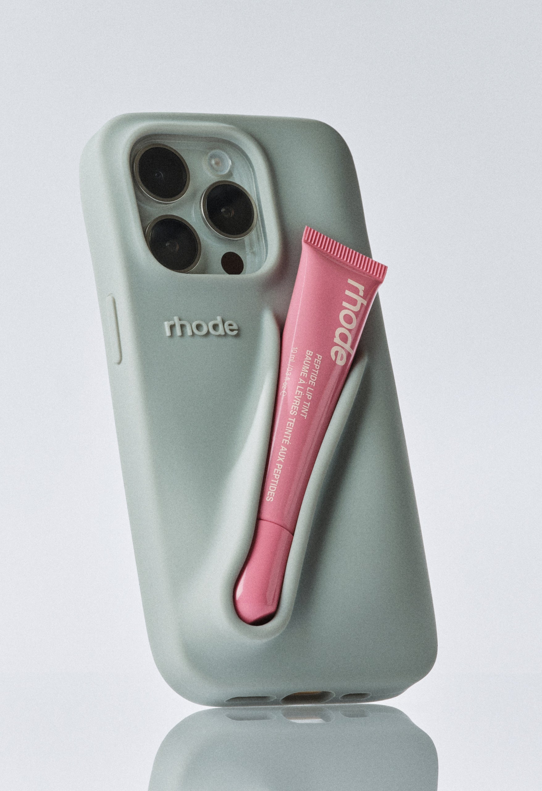 Phone Case : Silky Grip Lippenstift Houder - Siliconen in van Pantino
