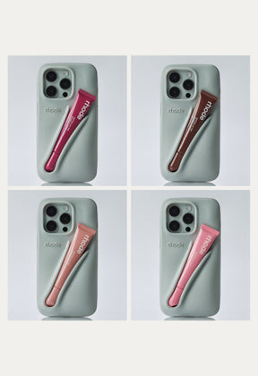 Phone Case : Silky Grip Lippenstift Houder - Siliconen in van Pantino