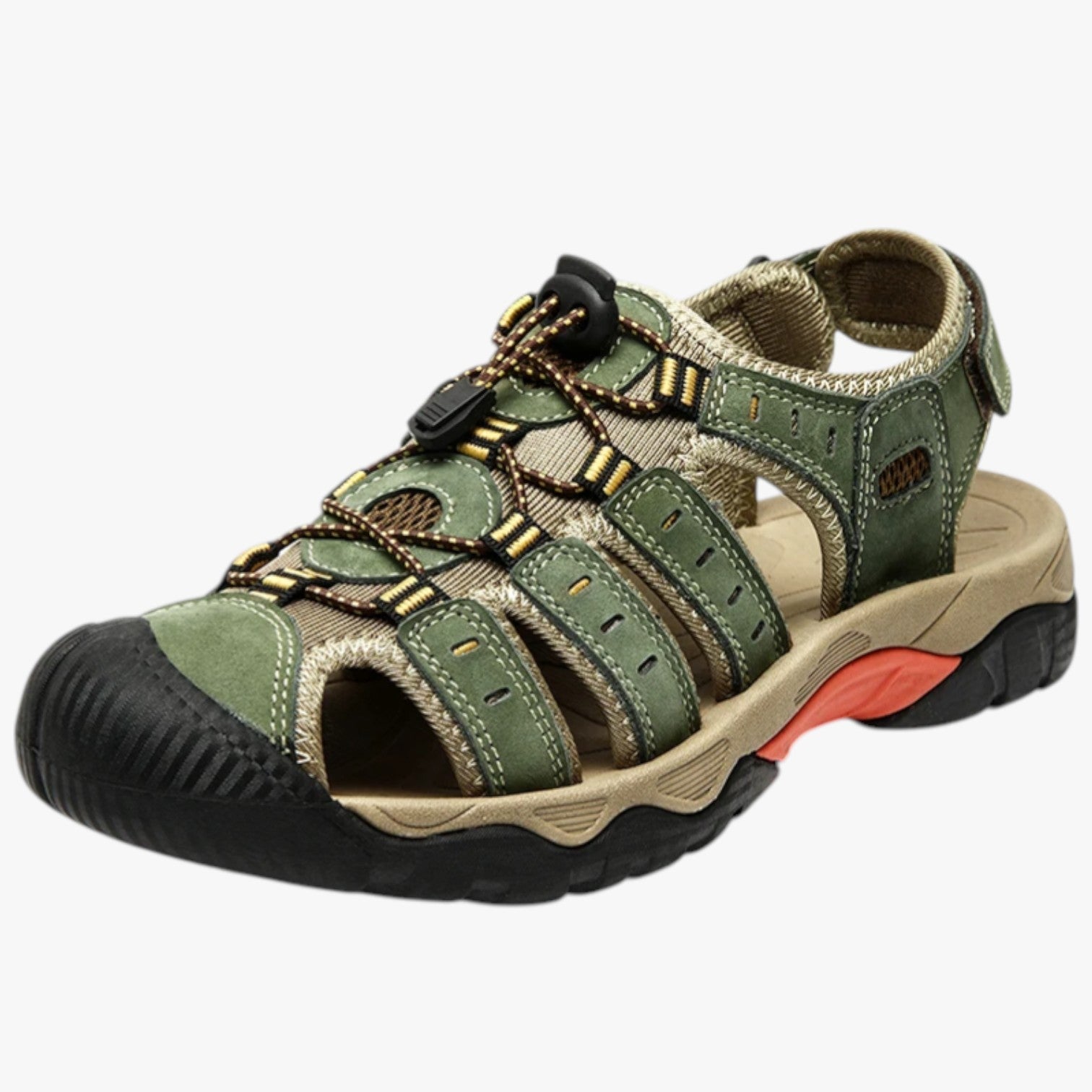 Sandals : Gesloten Heren Trekkingsandalen, Beschermend en Comfortabel voor Paden en Outdoor in van Pantinoshop