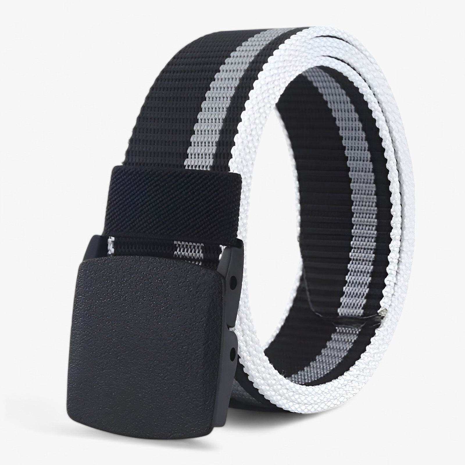 bags : Hybride Nylon Reisriem Heren - Blauw Zwart in van Pantino