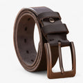 Heren Leren Riem - Premium Leer, Tijdloze Stijl & Perfecte Pasvorm