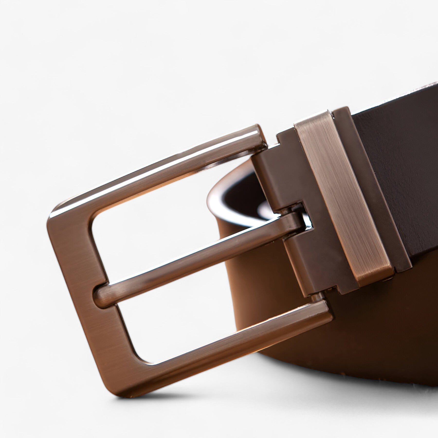 Men's Belt : Riem Heren Zwart - Stijlvolle Leren Forenzenriem Leer in van Pantino