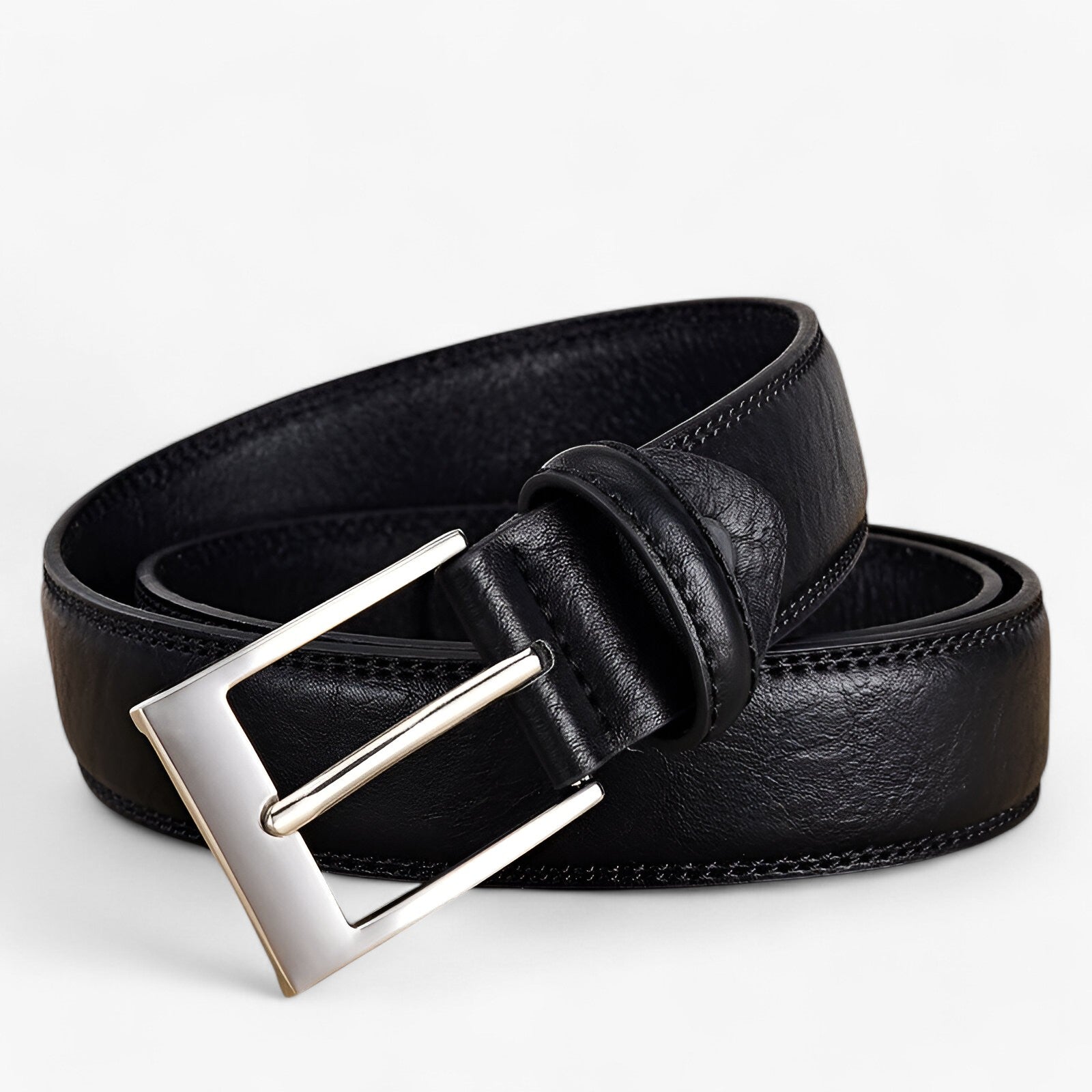 Belt : Jeans Heren Bruin - Stijlvolle Jeansriem Canvas in van Pantino