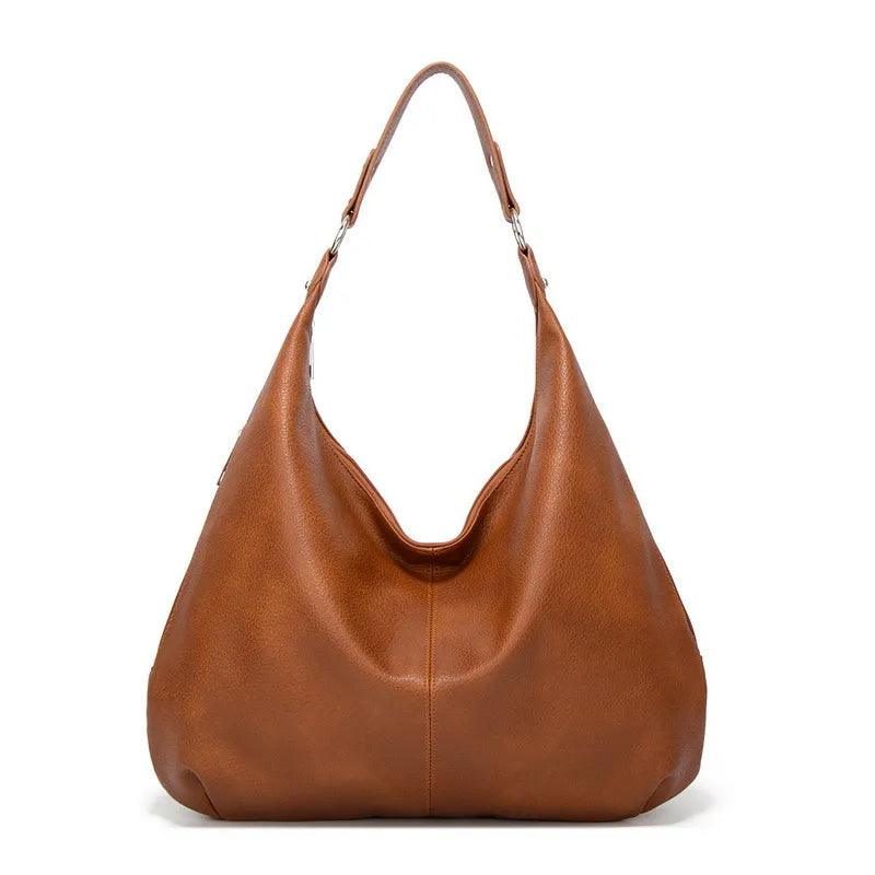 bags : Schoudertas met Veel Opbergruimte - Camel in Camel 48cm*34cm van Pantino