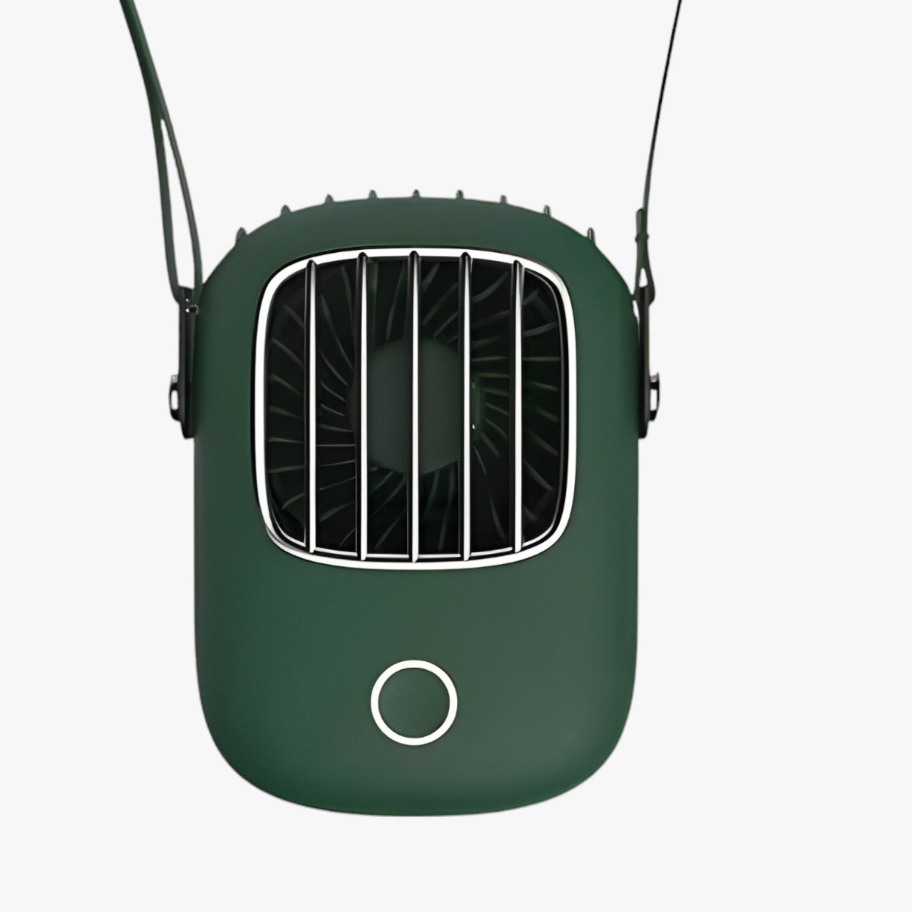 gadgets : Draagbare Nek - En Dekenventilator - Oplaadbare Koeling met LED-Verlichting in Groen van Pantino