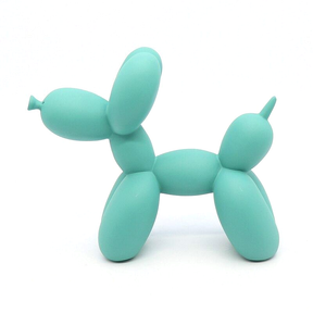 home & garden : Ballon Hond Sculptuur Geel - Levendig Woonkamer Decoratie - Kunststof in van Pantino