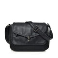 Torebka na ramię damska retro czarna - The Carolina Bag poliester