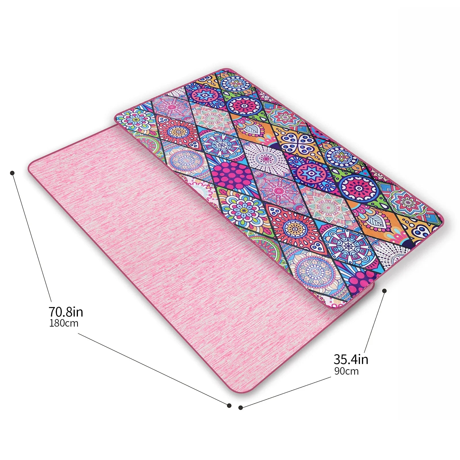 home & garden : Microvezel Strandhanddoek Paars - Sneldrogend Extra Groot - Microvezel in van Pantino