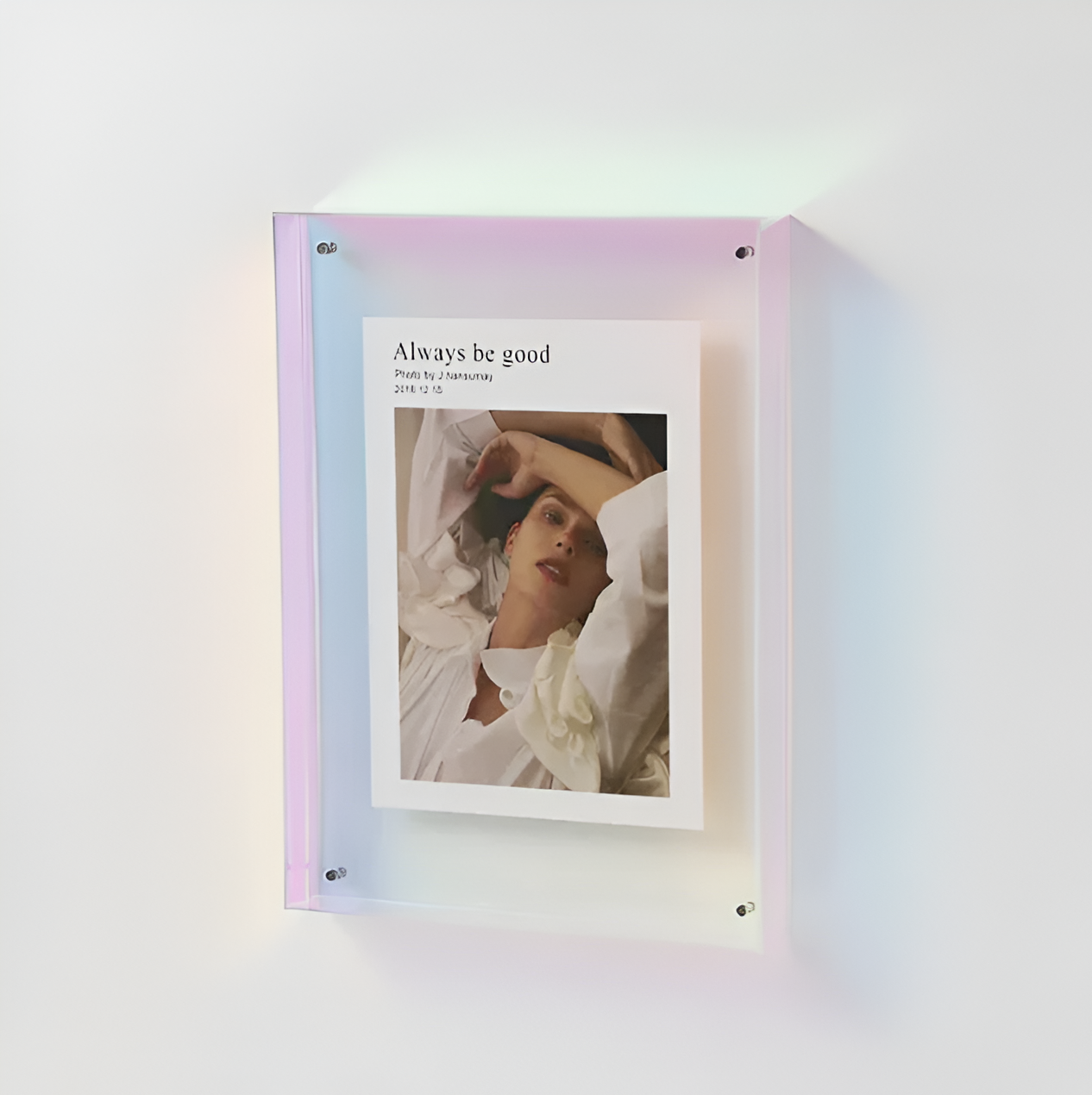 Photo Clip Frame : Transparante acryl fotoklem – Modern en minimalistisch design in van Pantinoshop