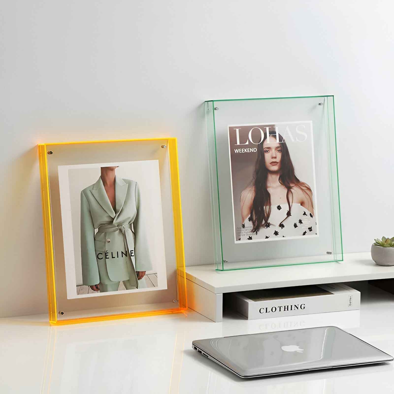 Photo Clip Frame : Transparante acryl fotoklem – Modern en minimalistisch design in van Pantinoshop