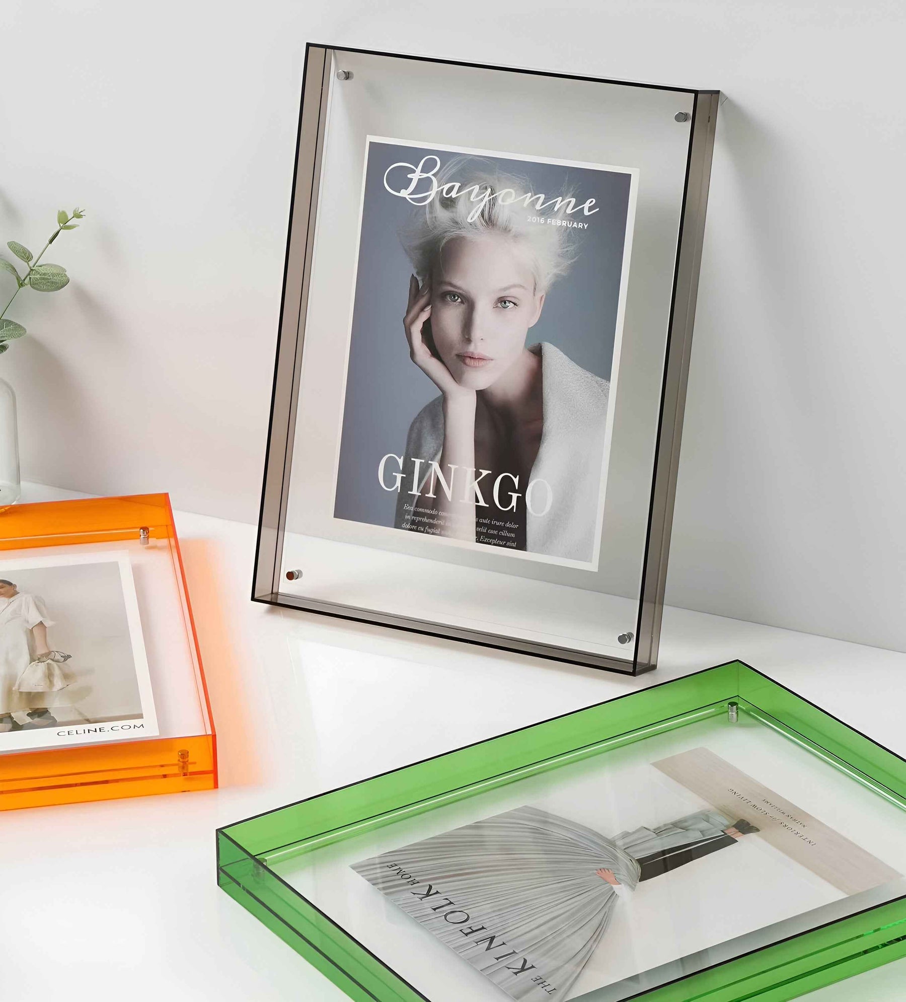 Photo Clip Frame : Transparante acryl fotoklem – Modern en minimalistisch design in van Pantinoshop
