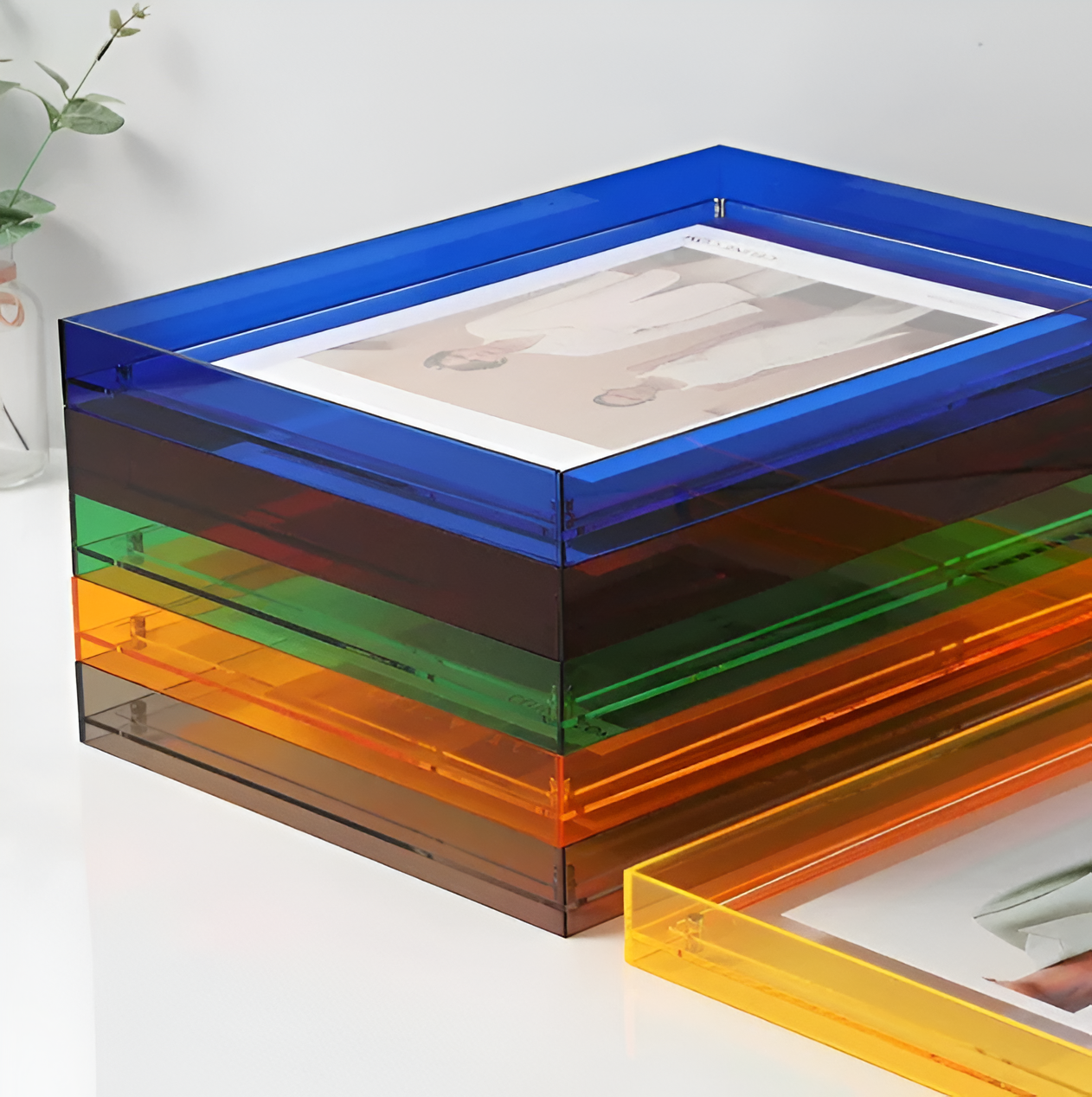 Photo Clip Frame : Transparante acryl fotoklem – Modern en minimalistisch design in van Pantinoshop