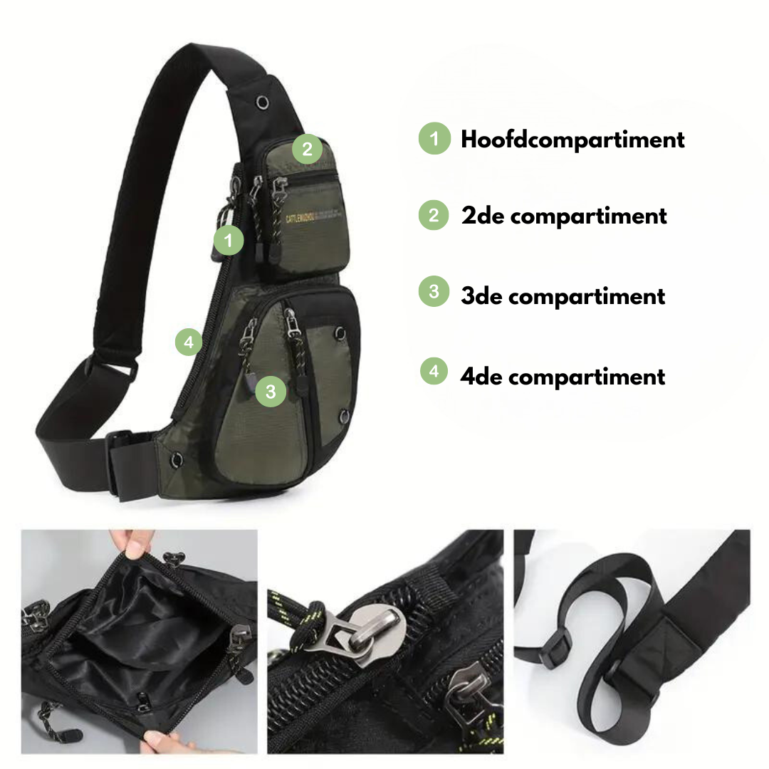 Tassen : Outdoor Cross-Body Tas - Anti Diefstal in van Pantino