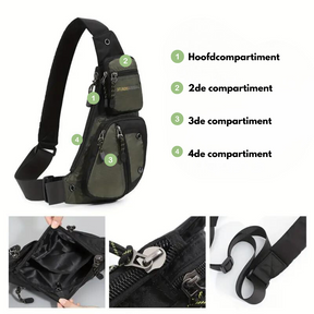 Tassen : Outdoor Cross-Body Tas - Anti Diefstal in van Pantino