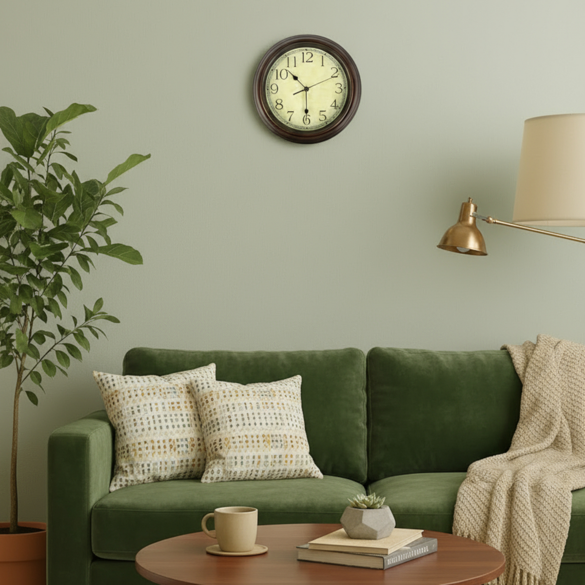 Wandklok XL Stil - Quartz, Modern Design Zwart & Zilver voor Woonkamer/Keuken