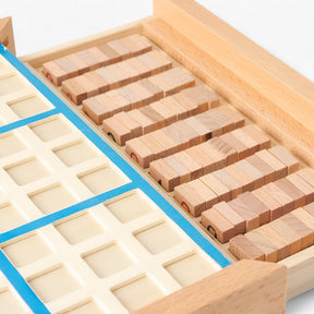 home & garden : Houten Sudoku Bordspel met Lade - Blauw in van Pantino
