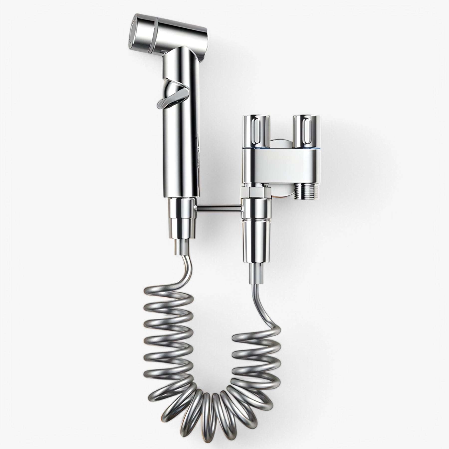 home & garden : Bidet Toilet Sproeier - Ultiem Hygiënecomfort Verfrissend - RVS in Zilveren Pak G1 2 van Pantino