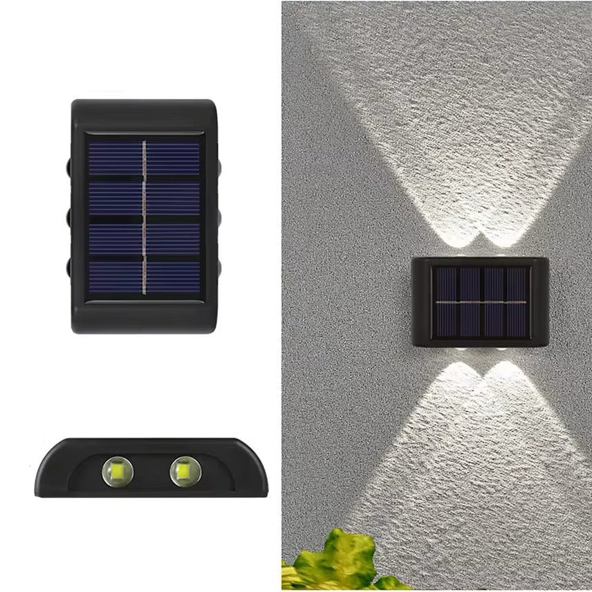 Buiten Solar LED Gevelverlichting - Weerbestendig Op/Neer