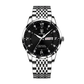 watches : Elevio Lumino - Jean Poedagar in Silver Obsidian van Pantino