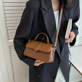 bags : Klassieke Handtas Dames - Vintage Moderne Stijl - Synthetisch Leer in van Pantino