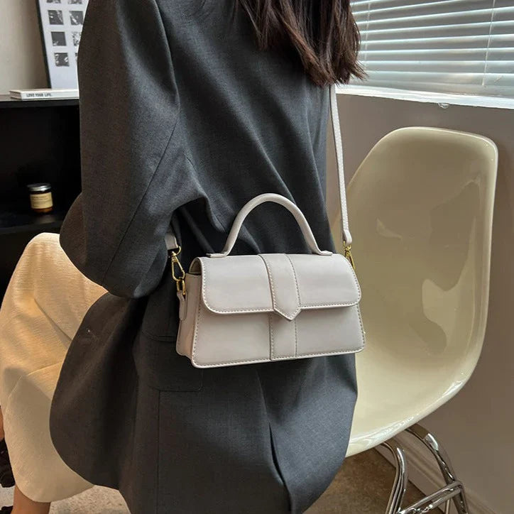 bags : Klassieke Handtas Dames - Vintage Moderne Stijl - Synthetisch Leer in van Pantino
