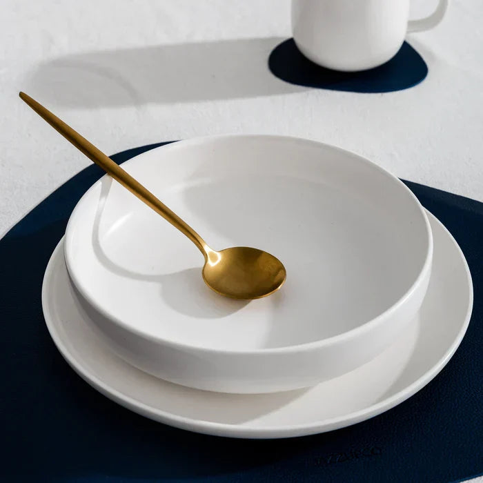 home & garden : Minimalistisch Bestekset Goud - Titanium Luxe Elegant Dineren - Titanium in van Pantino
