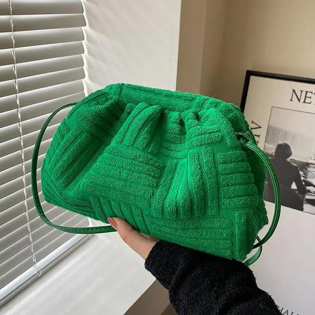 bags : Sasha Towel Tas - Oranje in Groen van Pantino