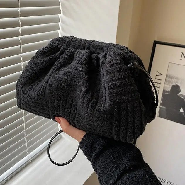 bags : Sasha Towel Tas - Groen in Zwart van Pantino