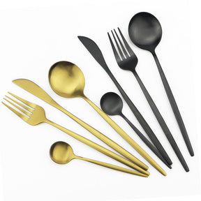 home & garden : Minimalistisch Bestekset 36 Stuks - Elegant Dineren - RVS in van Pantino