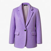 Women Tops : Winterjas met Elegant Design Dames - Beige in Lavendel van Pantino