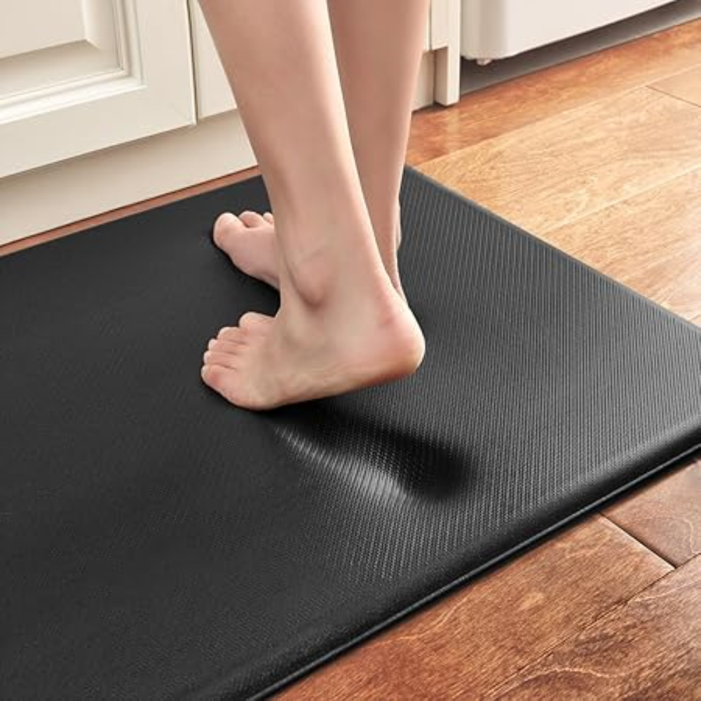 Kitchen Mats : Keukenmat Anti-Vermoeidheid Ergonomisch Antislip - 4 Kleuren Maten 18x30 tot 18x71 Inch Schuimkern in van Casa & Beyond
